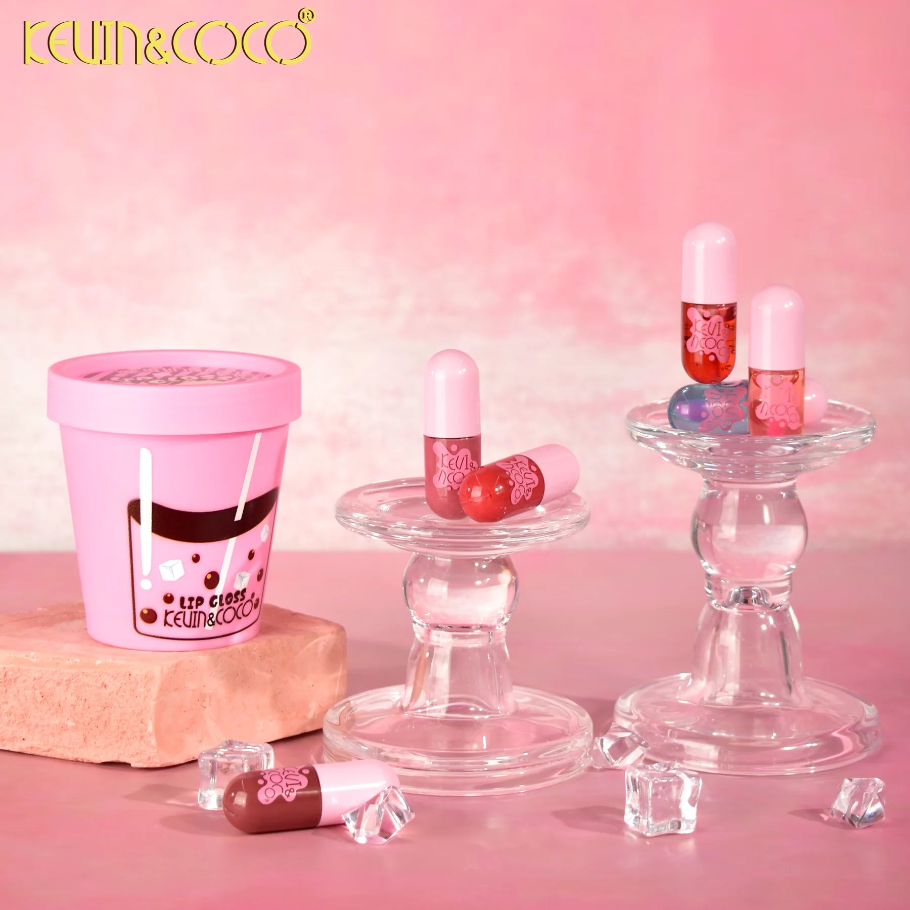Kit de Brillos Labiales – Kevin & Coco