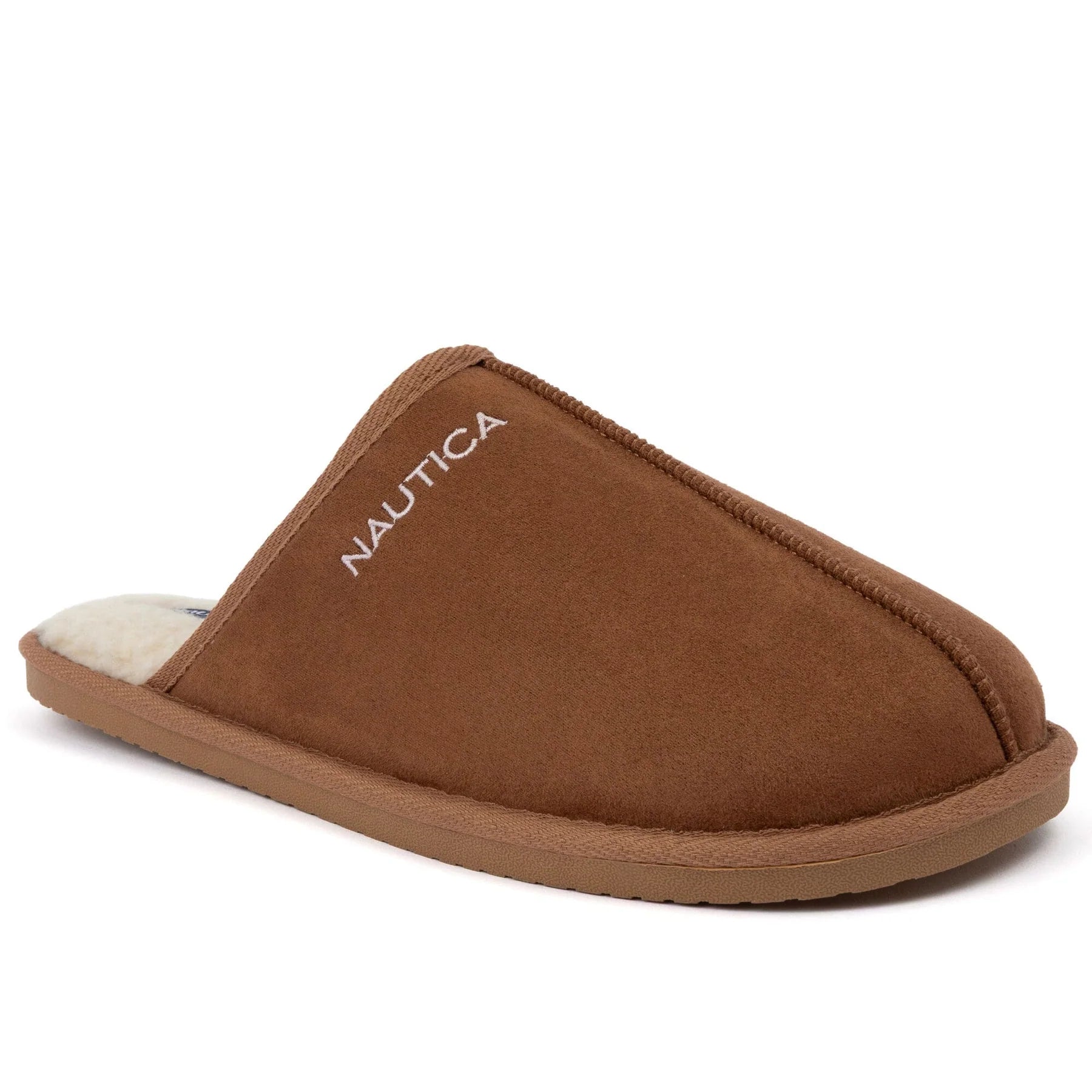 Pantuflas para Hombre Nautica con Forro de Piel Sintética - Cómodas y Abrigadas