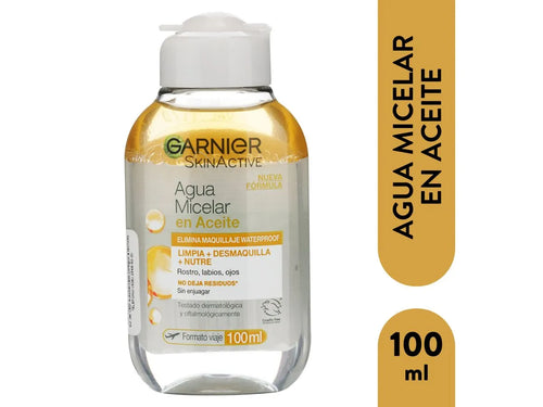 Agua Micelar con Argán – Garnier (100 ml)