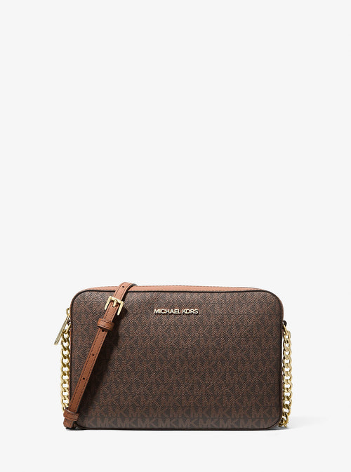 Bolso Crossbody Jet Set Grande con Logo - Amplio, Elegante y Funcional