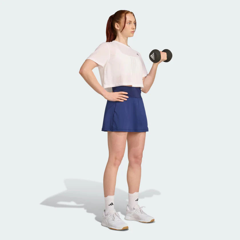 Falda Deportiva Adidas Optime para Mujer con Short Integrado - Cómoda y Funcional
