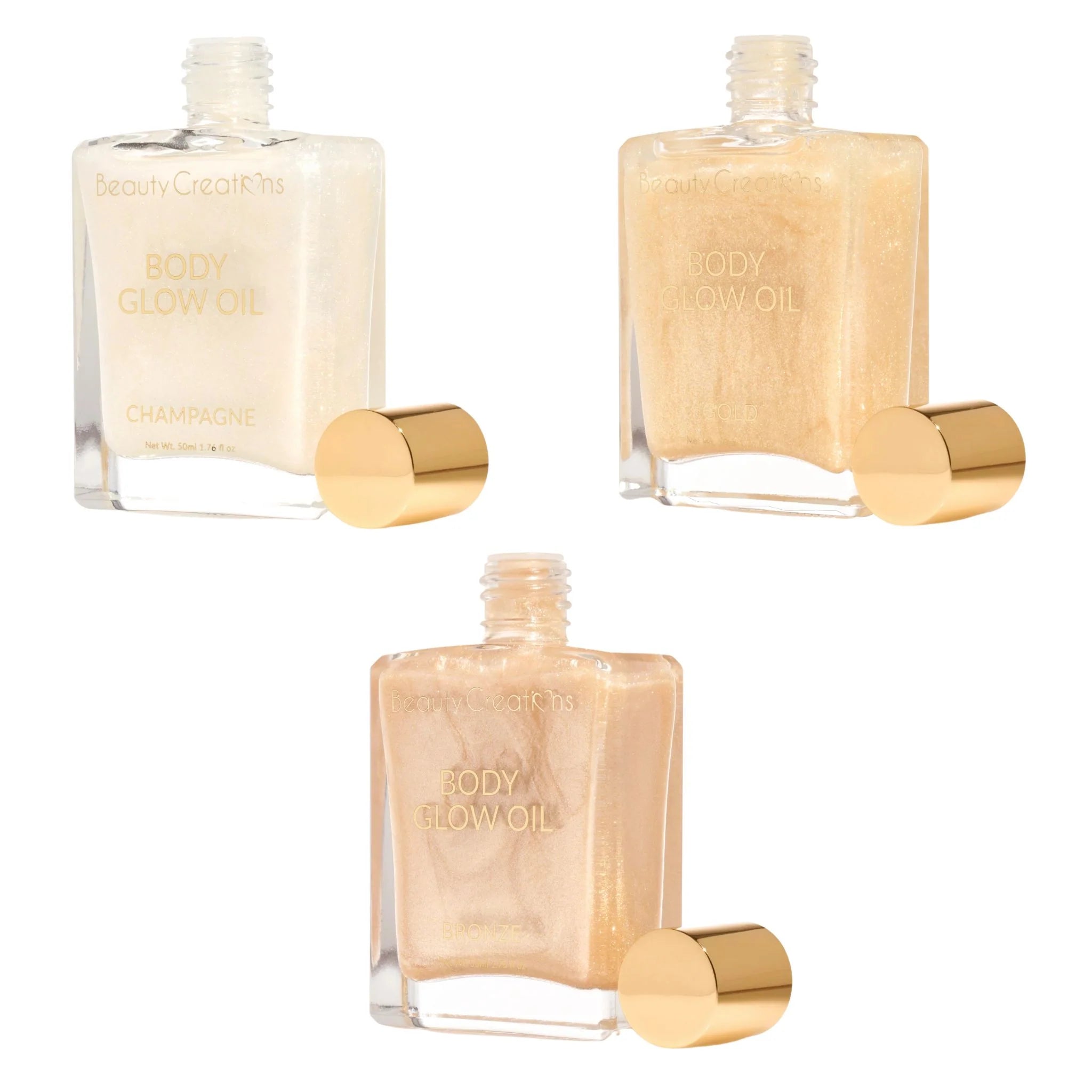 Aceite Iluminador Corporal Beauty Creations