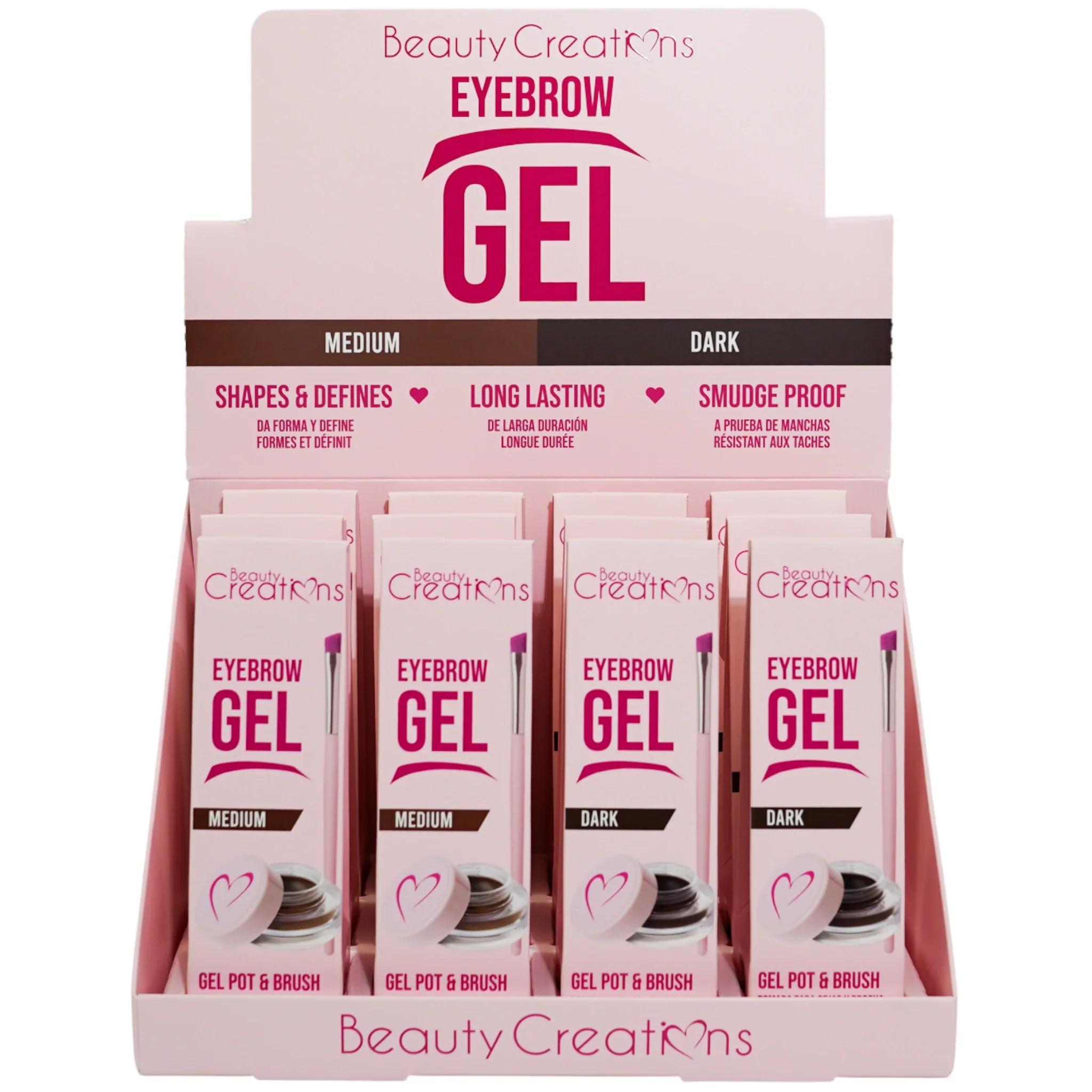 Gel Fijador de Cejas Waterproof – Beauty Creations