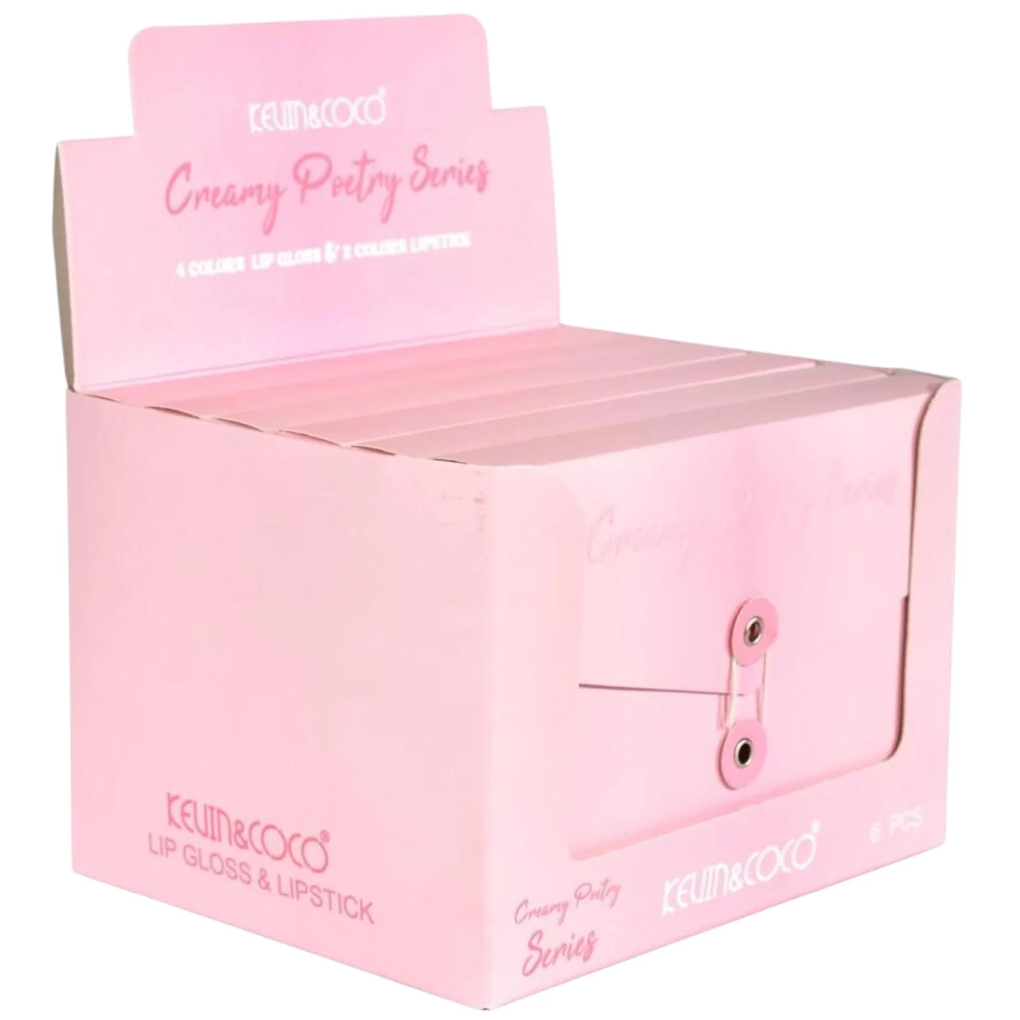 Set de Labial y Gloss Creamy Poetry Kevin & Coco