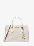 Bolso Satchel Mediano Michael Kors Sheila con Logo - Elegante y Espacioso