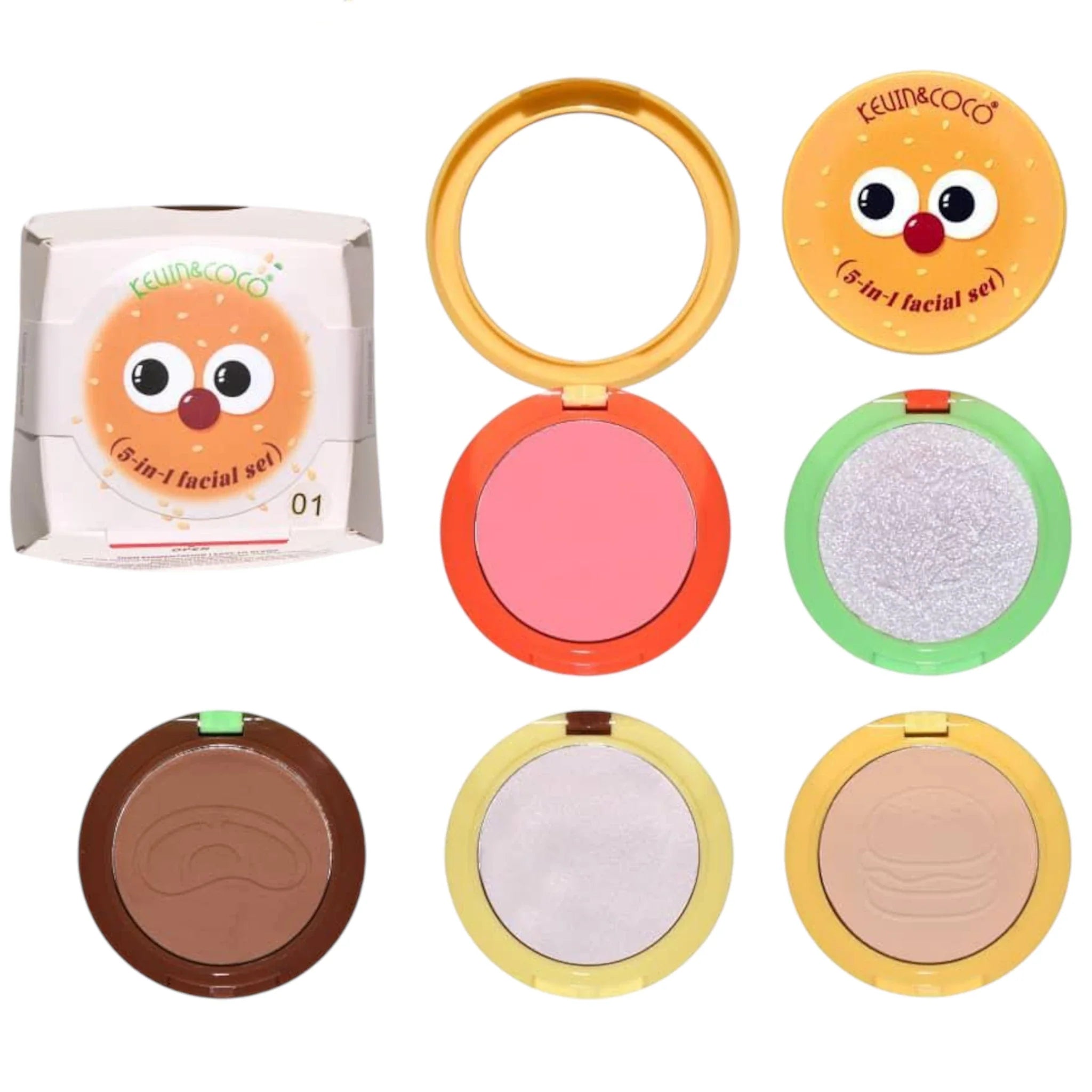 Kit Facial 5 en 1 – Kevin & Coco